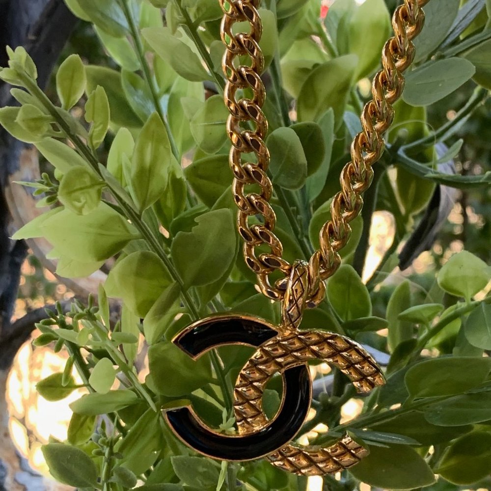 SOLD     Chanel CC Pendant Chain Necklace - Picture 9 of 14